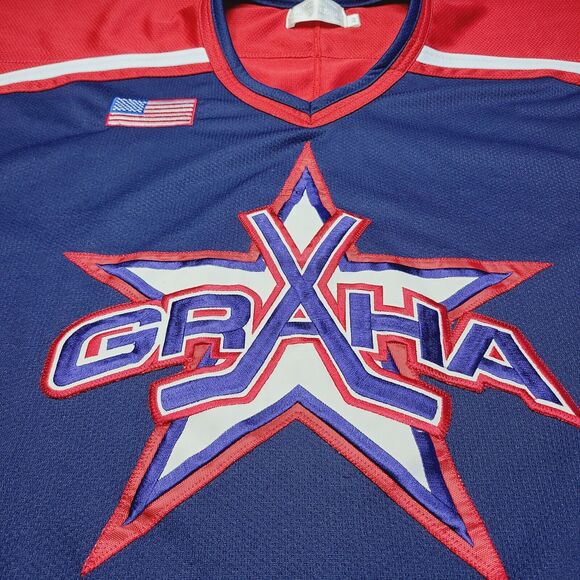Vintage GRAHA Grand Rapids Amateur Hockey Association Men's Medium #16 - Picture 3 of 9